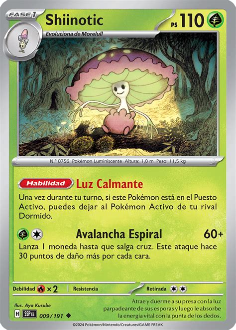 shiinotic pokemon.